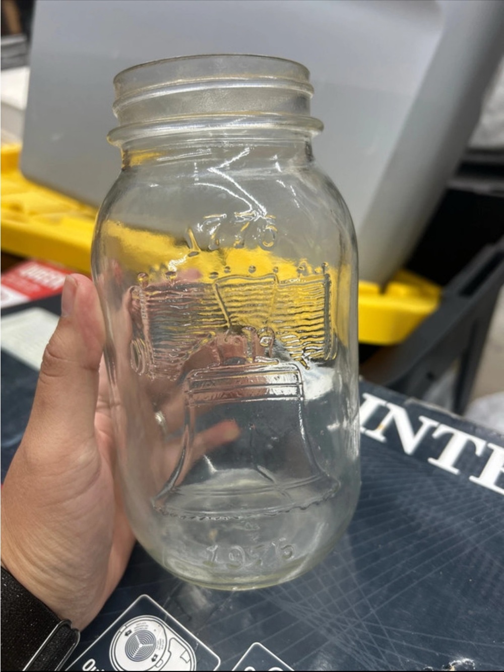 Clear Glass Mason Jar Beverage & Storage Bottle - Clear